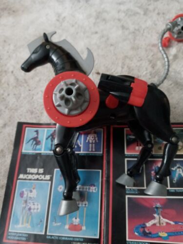 Vintage Mego Micronauts Andromeda Black Horse Robot Action Figure