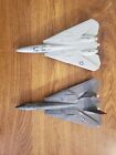 Lot of 2 1981 Monogram 1:48 Scale F-14A Tomcat Plastic Aircraft Model Kits #5803