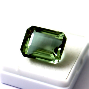 Natural Alexandrite Emerald Cut 10 CT Multi Color Changing Stone Loose Gemstone