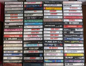 80s Rock Cassette Tape Lot (U-PICK) *Untested