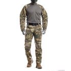 Men's Military Combat Shirt Pants Tactical Airsoft BDU Uniform SWAT Camouflage