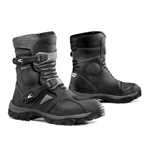motorcycle boots | Forma Adventure Low black adv waterproof touring dual road
