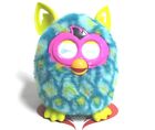 Furby BOOM! Teal Blue Green PEACOCK Working Tested 2012 Hasbro