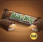Milky Way Milk Chocolate Candy Bars 1.84oz (48 Individual Bars) NEW!!