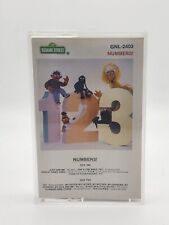 SESAME STREET NUMBERS! 1970s AUDIO CASSETTE, Very Good Condition
