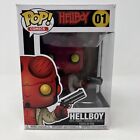 Funko POP Comics! Hellboy #01 with Jacket & Gun (No Horns) Vinyl Figure