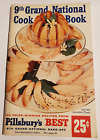 1957 Vtg Pillsbury's Best 9th Grand National CookBook ~100 Prize Winning Recipes