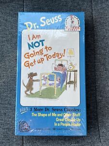 Dr. Seuss - I Am Not Going to Get Up Today VHS New, Sealed