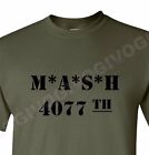 MASH 4077 th Shirt Hospital TV Show Military Army Division Vintage Retro Tee