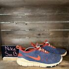 Mens Nike Free Run Trail Thunder Blue Athletic Running Shoes Sneakers Size 13 D