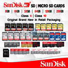 SanDisk SD Or MicroSD Card 16/32/64/128 GB Memory Extreme Pro Ultra Original lot