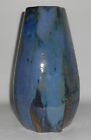 Fulper Art Pottery 7-Side Chinese Blue Flambe' 10'' Vase