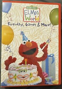Sesame Street: Elmos World: Birthdays, Games  More - DVD - VERY GOOD