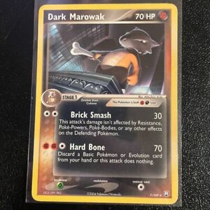 Pokémon TCG Dark Marowak Pokemon Promos 7 Regular Rare
