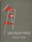 ☆ USS VALLEY FORGE CVS-45 ATLANTIC FLEET DEPLOYMENT CRUISE BOOK YEAR 1954-55 ☆