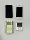 Lot of 4 Untested Assorted iPhones Ipod For Parts Repair Resale Wholesale