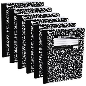 Bulk Composition Notebooks College Ruled Paper Writing Journals Marble Cover Col