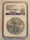 2022 (W) NGC MS70 FIRST DAY OF ISSUE SILVER EAGLE GAUDIOSO SIGNED - #0017