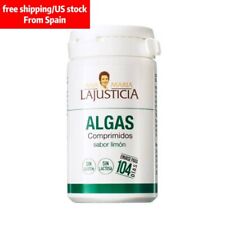 Ana María Lajusticia-Algas-104 Tablets, supply mineral salts,iodine,vitamins A/C