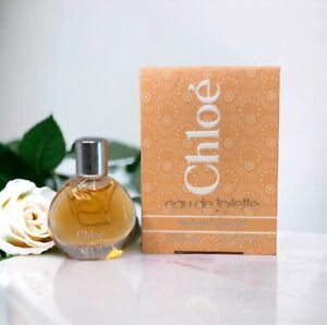 Vintage Chloe by Karl Lagerfeld MINI MICRO Perfume EDT 1/8 oz/ 3.5 ml New in Box