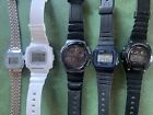 Lot Of 5 WORKING Casio Watches - Mens/Womens/Unisex - Models Listed - ALL WORK