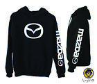 Mazda Chest and Arm Hoodie Stylehooded Sweatshirt