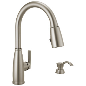 Delta Varos Pull-Down Kitchen Faucet Spotshield Stainless-Certified Refurbished