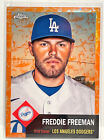 2022 Topps Chrome Platinum - Freedie Freeman Orange Toile /25 Dodgers