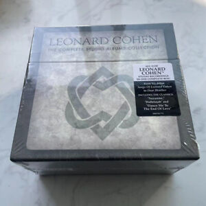 Leonard Cohen--Complete Studio CD 15 Album Collection New and Sealed Box Set