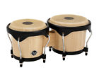 Used Latin Percussion City 6-7 Bongos Oak Nat Bk