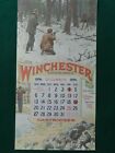 Winchester Firearms Advertising Poster, A.B. Frost Hunting 1896 Calendar No Pad