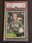 1981 Topps, Larry Bird #4 PSA 8 NM-MT, HOF, Boston Celtics 1st Solo Card