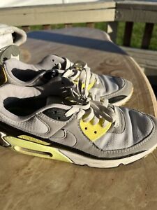 Nike Air Max 90 Volt Neon Grey Green CD0881-103 Men's Shoes Size 11