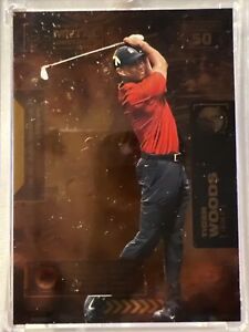 New Listing2021 Skybox Metal Universe Champions #50 Tiger Woods  Golf