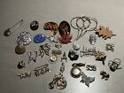 Large Lot Of Pins and Brooches Some signed, different eras, Wear Or Resell