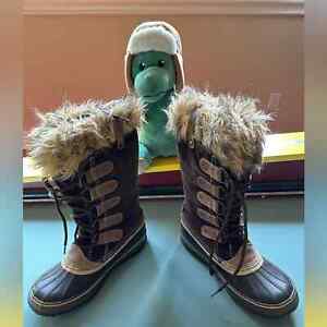 Sorel Joan of Arctic Waterproof Winter Boots Women’s Size 9 NL 1540-248