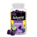 Airborne Elderberry + Zinc & Vitamin C Gummies For Adults Immune Support Vita...