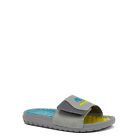 And1 Youth Boys Size 6 Gray & Lime Gel Slide Sandals Size: 4/5 NWT