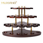 Walnut Wood Tobacco Pipe Stand Rack Holder Display For 15 Tobacco Smoking Pipes