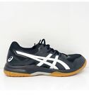 Asics Womens Gel Rocket 9 1072A034 Black Volleyball Athletic Shoes Size 8 Black