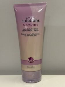 Avon Solutions SUPER SHAPE Anti-Cellulite & Stretch Mark Cream 6.7oz New/Sealed