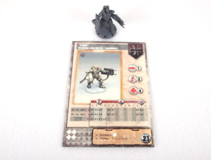Dust Tactics Core Set Revised Miniature Feldwebel Lara Walter Wehrmacht + Card
