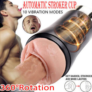Automatic Handsfree Male Masturbator Cup Stroker Pocket Pussy for Men Sex Toy