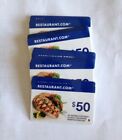 $50 Restaurant.com gift cards