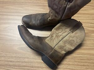Ariat Heritage Reinsman 11” Men’s Size 10.5 Square Toe Western Boots 10008809
