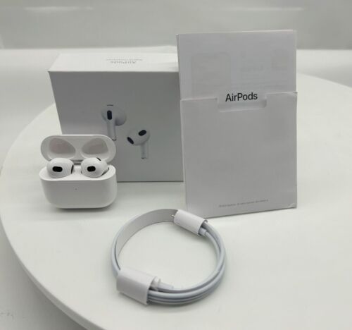 Apple Airpods 3rd Generation Wireless Bluetooth Earbuds with Charging Box USA