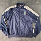 Puma Italia Soccer Football XL Warm Up Jacket Navy