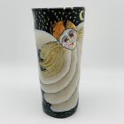 Jane Peiser Art Pottery Lady Vase Angel North Carolina 7”