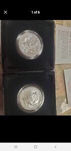 New Listing2021 Morgan and Peace dollar's