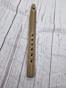 Traditional Wooden Flute Woodwind Musical Instrument Carved & Decorative
